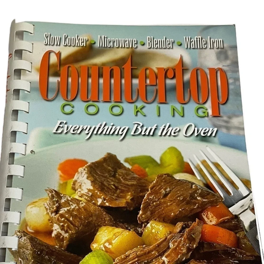 Countertop Cooking Everything But The Oven spiral cookbook